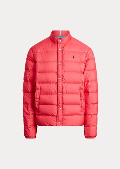 Chaquetas De Plumas Polo Ralph Lauren Hombre Rojos - Quilted - EXGIJ1729